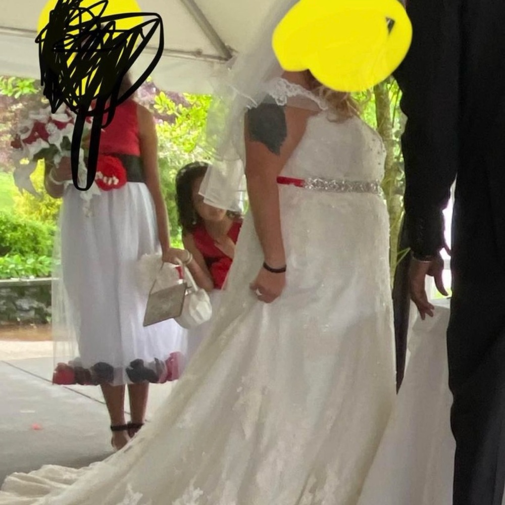 Wedding (Ivory) dress with Veil